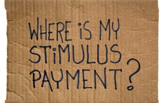 First Stimulus a No Show?